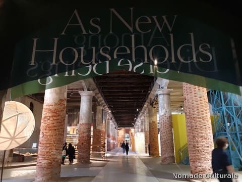 Biennale Architettura 2021 Arsenale - As New Households